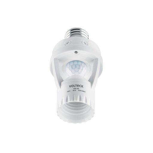 [T46274] Portalámpara con sensor de movimiento 360°, Volteck - Pag 429