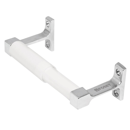 [T49612] Portarrollo metálico con barra de ABS, Foset Basic - Pag 625