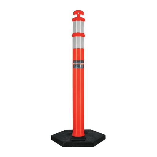 [T101666] Poste delimitador de 115 cm de alto con base y reflejante - Pag 360