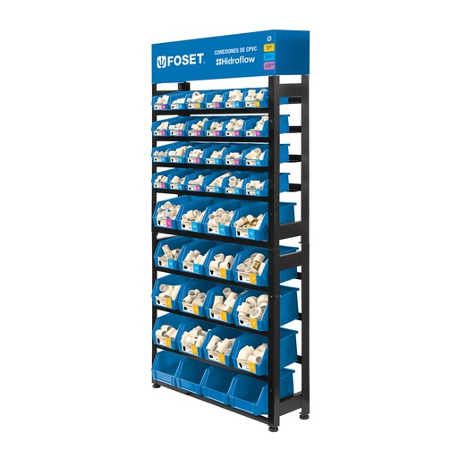 [T55857] Rack con conexiones CPVC, Foset - Pag 547