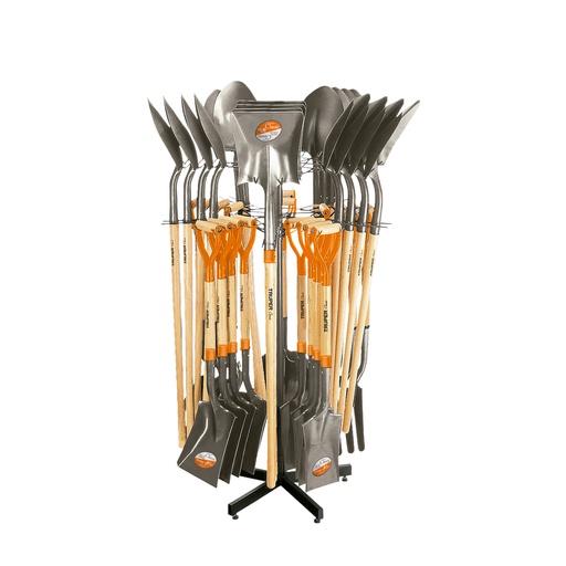 [T50050] Rack giratorio para palas y bieldos, Truper - Pag 627
