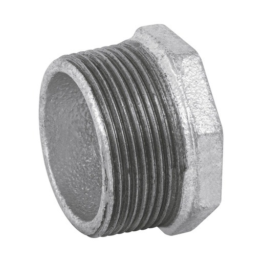 [T48778] Reducción bushing acero galvanizado 1-1/2 x 3/4', Foset - Pag 709