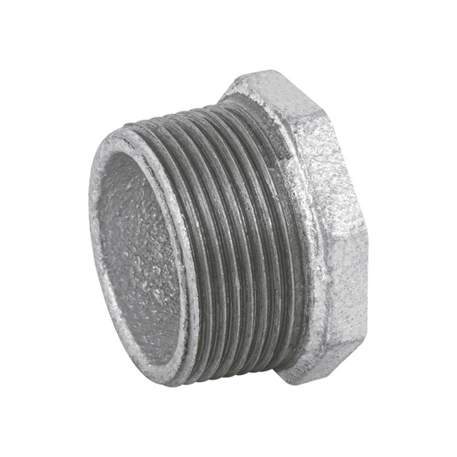 [T48775] Reducción bushing acero galvanizado 1-1/4 x 3/4', Foset - Pag 709