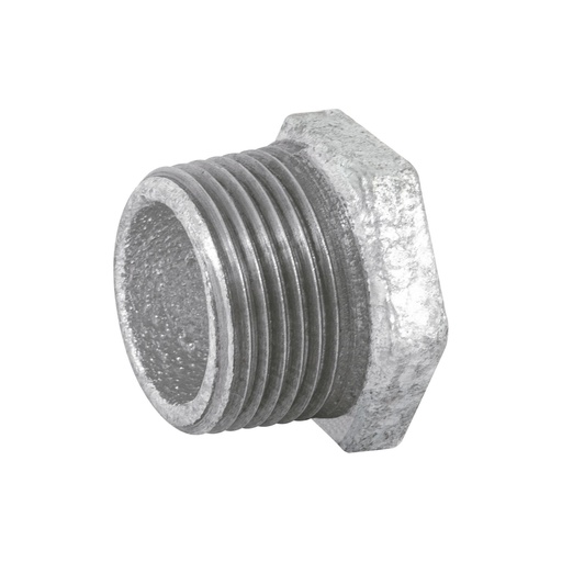 [T47503] Reducción bushing acero galvanizado 3/4 x 1/2', Foset - Pag 709