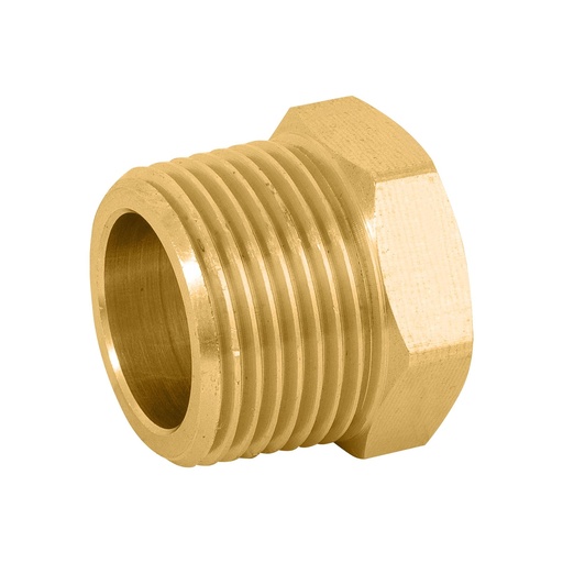 [T49062] Reducción bushing de latón, 3/4' x 1/2', Foset - Pag 686