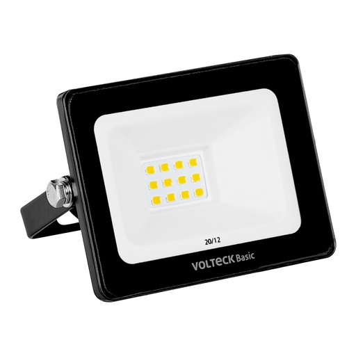[T28089] Reflector ultra delgado LED 10 W luz cálida, Volteck Basic - Pag 462