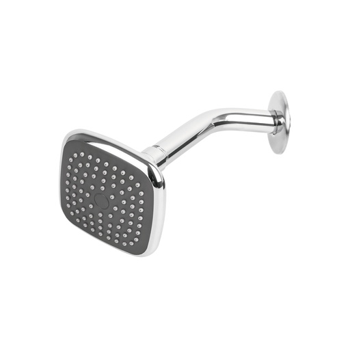 [T45065] Regadera cuadrada 3-3/4' brazo y chapetón de acero, Basic - Pag 624