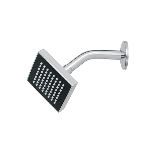 [T46732] Regadera cuadrada ABS 4' acabado cromo con brazo, Foset - Pag 633