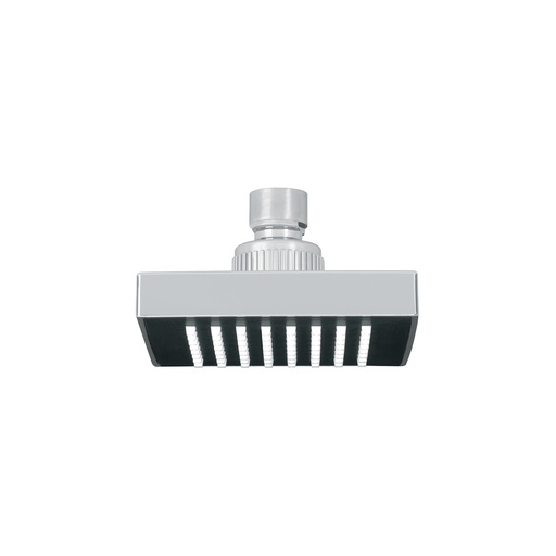 [T46733] Regadera cuadrada ABS 4' acabado cromo sin brazo, Foset - Pag 633