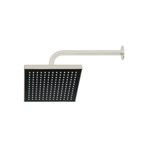 [T46742] Regadera cuadrada ABS 8' acabado satín con brazo, Foset - Pag 633