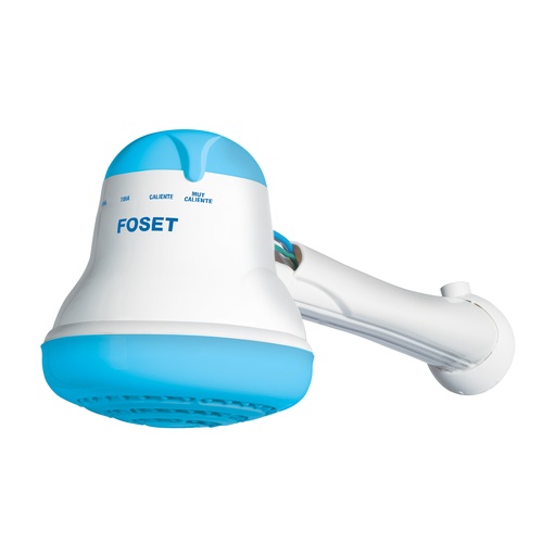 [T45155] Regadera eléctrica de 4 temperaturas, 5-3/8', Azul, Foset - Pag 495