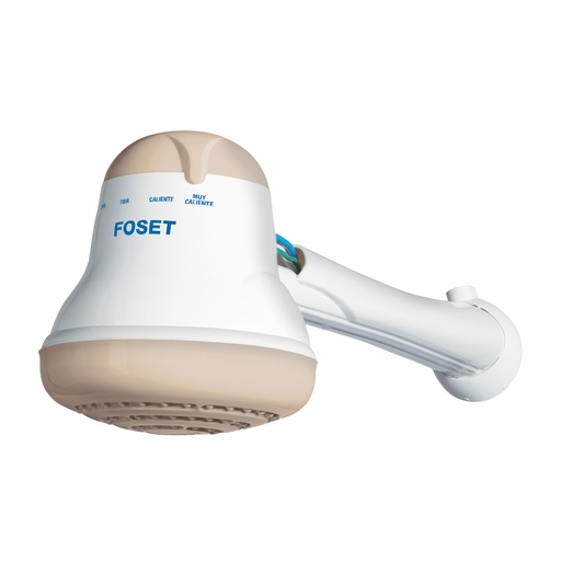[T45156] Regadera eléctrica de 4 temperaturas, 5-3/8', Beige, Foset