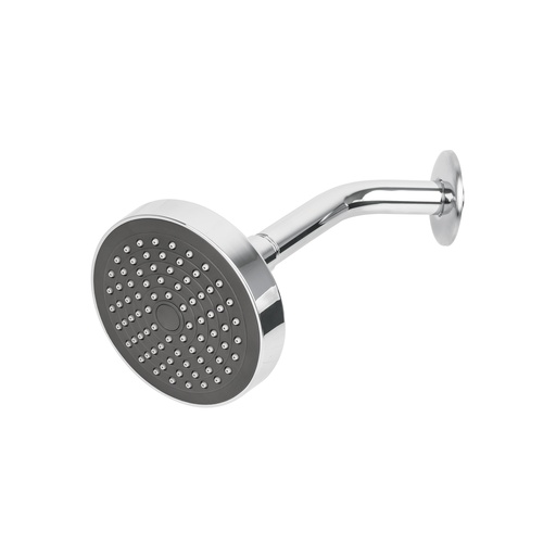 [T45067] Regadera redonda 4-1/4' brazo y chapetón de acero, Basic - Pag 624