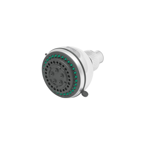 [T49415] Regadera redonda de ABS 3', 5 funciones, sin brazo, Aqua - Pag 632