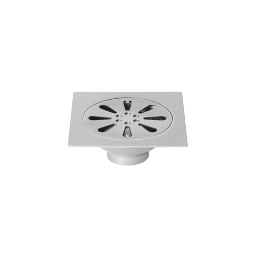 [T45471] Resumidero cuadrado 4'x 4', acero inoxidable, gota, Aqua - Pag 507