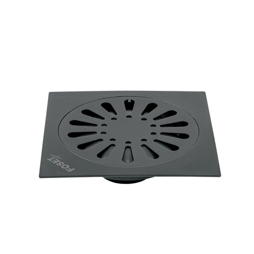 [T45474] Resumidero cuadrado 6'x 6', acero inoxidable, negro, gota - Pag 507