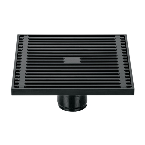 [T45654] Resumidero cuadrado 6'x 6', latón, negro, Foset Riviera - Pag 507