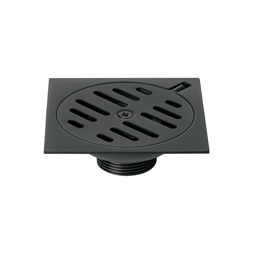 [T49539] Resumidero cuadrado 6'x6', metálico, negro, Foset Basic - Pag 507