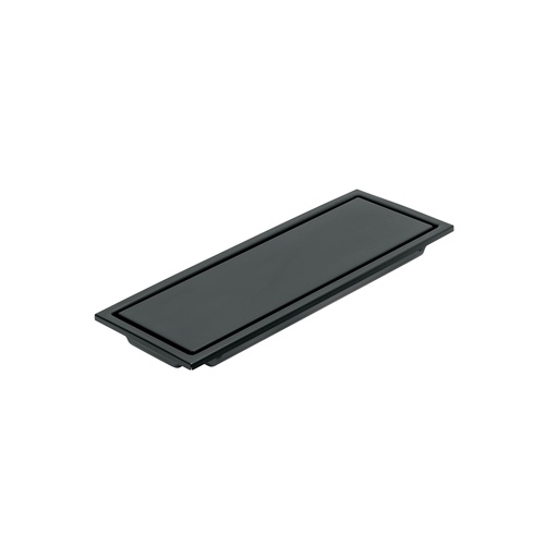 [T45324] Resumidero largo reversible de 12', acero inox, negro, Aqua - Pag 507