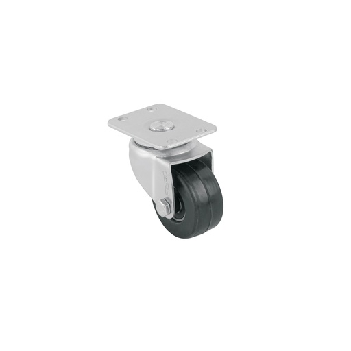 [T48605] Rodaja hule 2', placa giratoria con balero, carga 40 kg - Pag 564