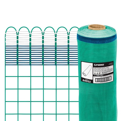 [T44952] Rollo de 30 m x 0.9 m de malla mosquitera plástica verde - Pag 746