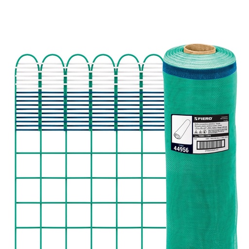 [T44956] Rollo de 30 m x 1.7 m de malla mosquitera plástica verde - Pag 746