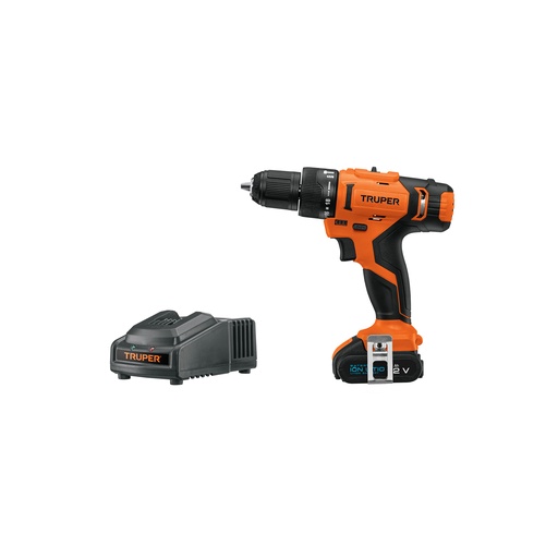 [T12794] Rotomartillo inalámbrico 3/8', 12 V, Truper - Pag 342