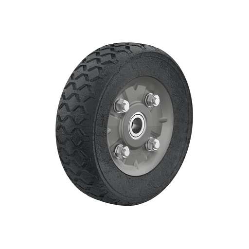 [T45483] Rueda de hule sólido 7' para diablo, doble balero, Pretul - Pag 139