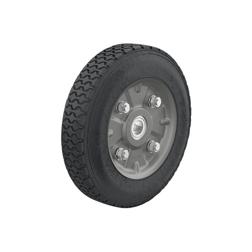 [T45485] Rueda de hule sólido 8' para diablo, doble balero, Pretul - Pag 177