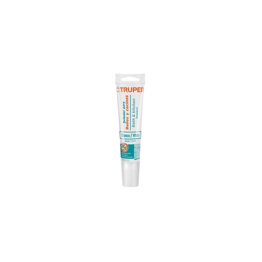 [T18568] Sellador blanco para baños y cocinas, 85 g, Truper - Pag 366