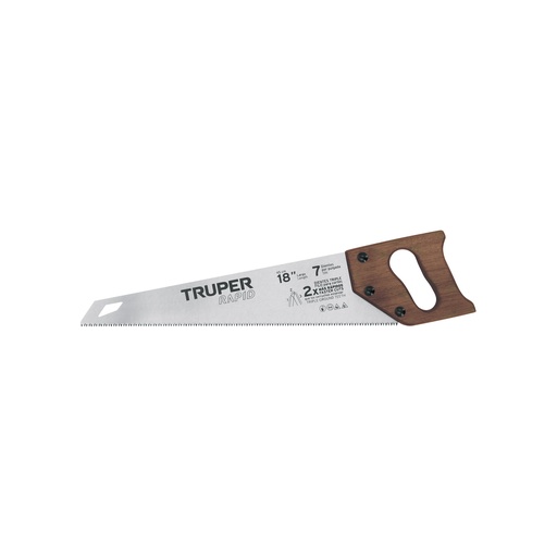 [T102950] Serrucho Rapid 18', 7 DPP, mango de madera, Truper - Pag 364