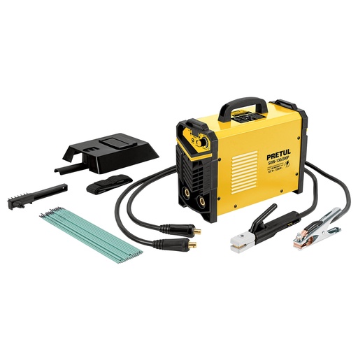 [T27282] Soldadora inversora bi-voltaje 200 A, 127 V/220 V, Pretul