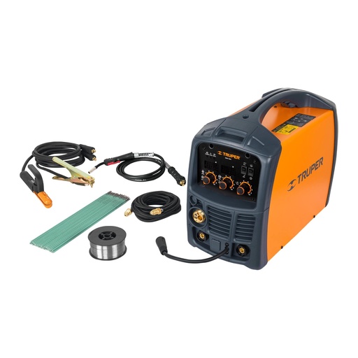 [T13191] Soldadora para microalambre y electrodo, 130 A, Truper - Pag 478