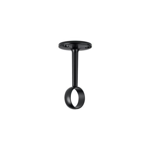 [T46583] Soporte negro para tubo redondo de closet, Hermex - Pag 597