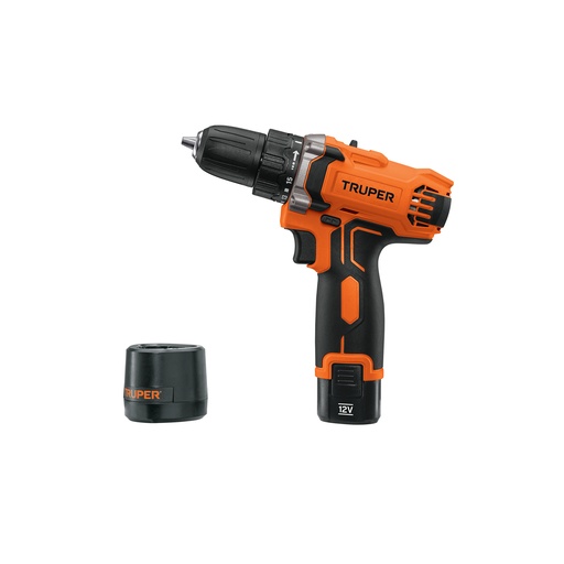 [T18653] Taladro compacto inalámbrico 3/8', 12 V, Truper - Pag 342
