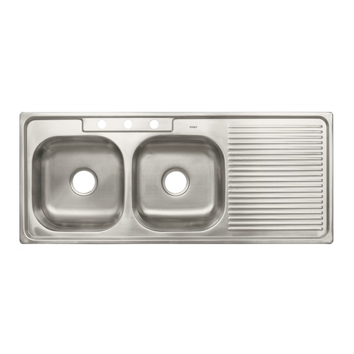 [T47022] Tarja de empotrar doble tina izquierda 120 x 50 cm, Basic - Pag 498