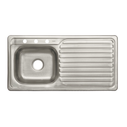 [T49173] Tarja de empotrar tina izquierda 100 x 51 cm, Foset - Pag 498