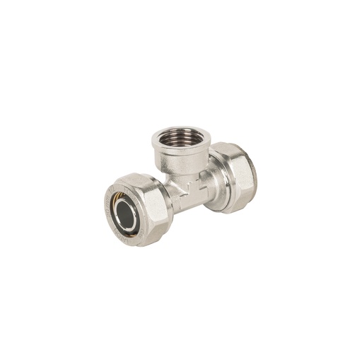 [T45930] Tee para PEALPE, 1/2', con rosca hembra central, Foset - Pag 516