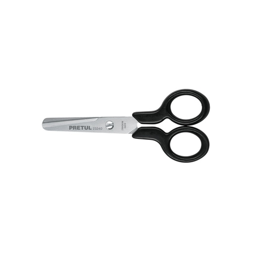 [T23240] Tijera 4-1/2' de acero inoxidable punta roma escolar, Pretul - Pag 380