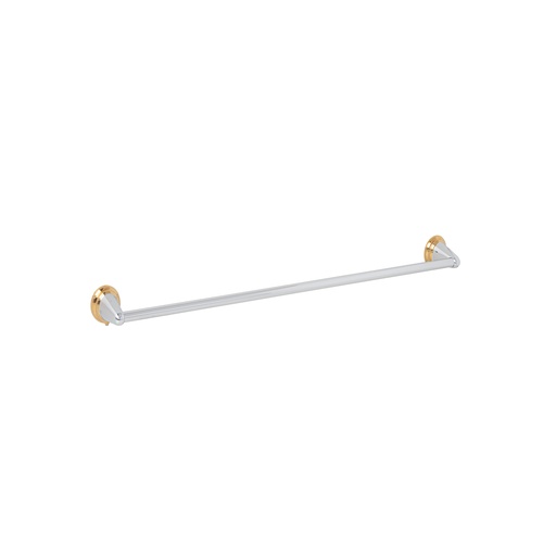 [T45993] Toallero de barra metálico acabado cromo-oro, Foset Aqua - Pag 479
