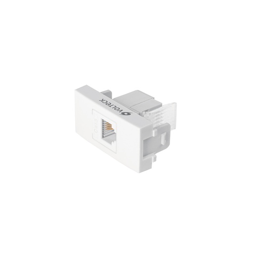 [T48327] Toma de teléfono, línea Oslo, color blanco, Volteck - Pag 524