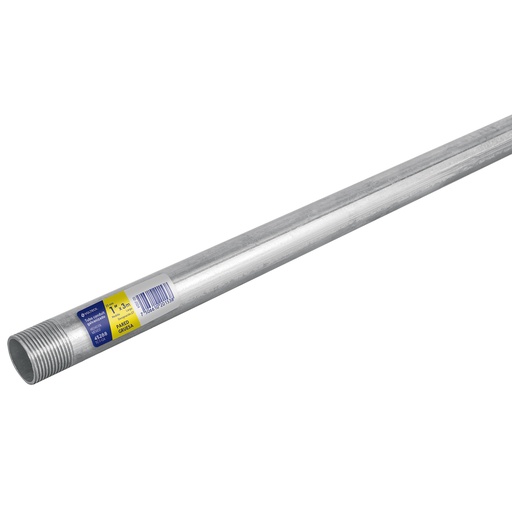 [T45288] Tubo Conduit 1' galvanizado 3 m pared gruesa, et. Amarilla - Pag 435