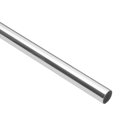 [T45893] Tubo redondo para clóset, 1.8 m, acero cromado, Hermex - Pag 597