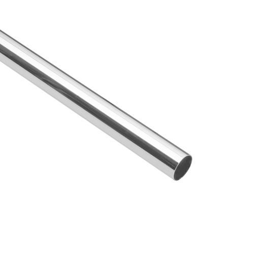 [T45895] Tubo redondo para clóset,1.2 m, acero cromado, Hermex - Pag 597
