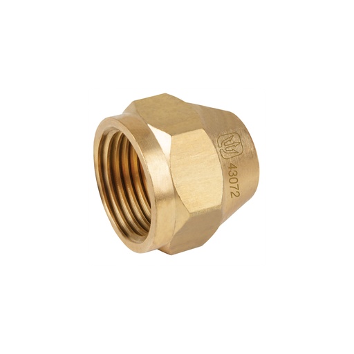 [T43072] Tuerca cónica reducida de latón 3/8' x 5/16', Foset - Pag 520