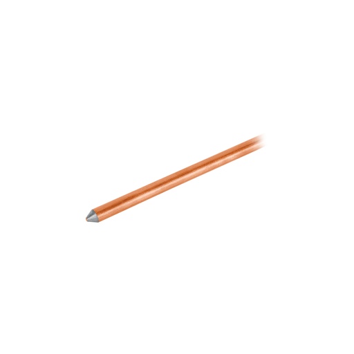 [T46124] Varilla de 1.5 m, acero revestido de cobre, de 1/2' Volteck - Pag 434