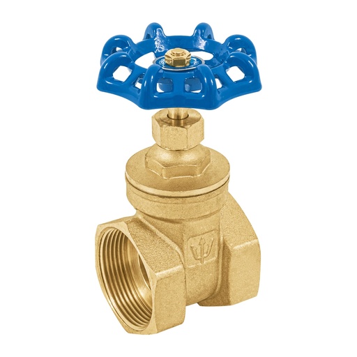[T49021] Válvula de compuerta de latón roscable de 1 1/2', Foset - Pag 536