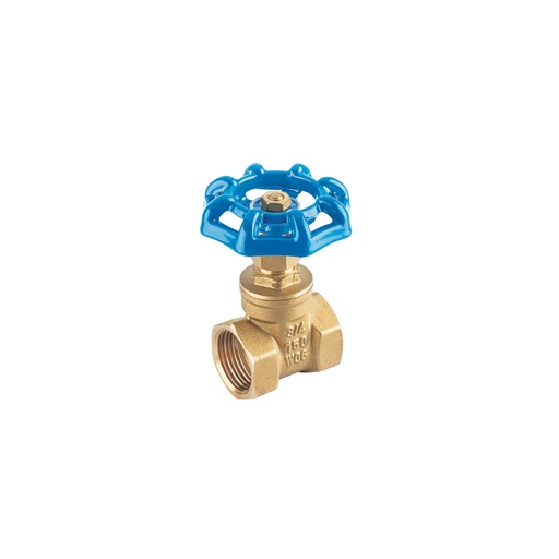 [T49018] Válvula de compuerta de latón roscable de 3/4', Foset - Pag 536