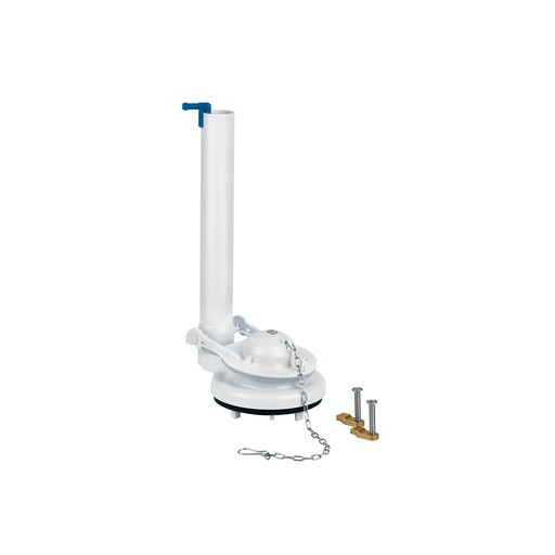 [T46287] Válvula de descarga 3' para WC de 1 pza, cadena inox, Foset - Pag 723