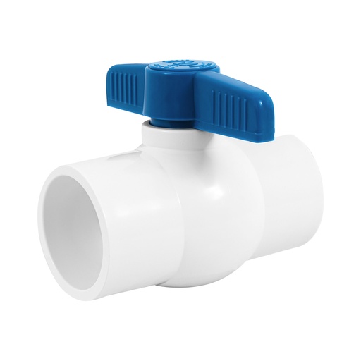 [T49161] Válvula de esfera de PVC 2' para cementar, Foset - Pag 523